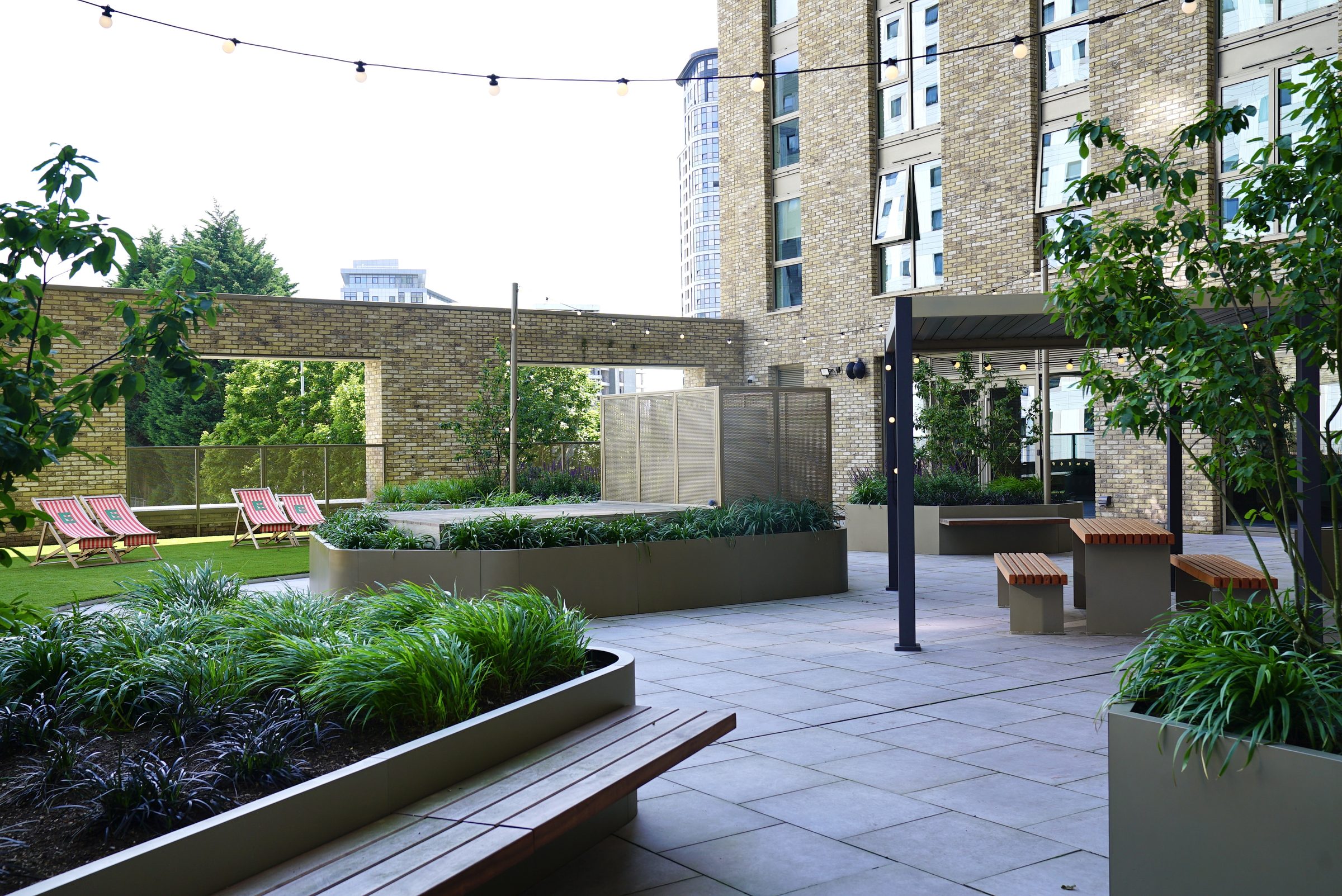 Garden of Eda rooftop terrace